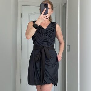Allsaints Navy Sleeveless Dress size 6